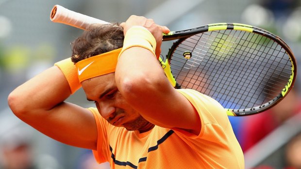 Rafael Nadal fell to Andy Murray in the semis.