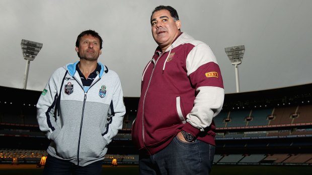 In the spotlight: Laurie Daley and Mal Meninga name their teams for Origin I this week. 