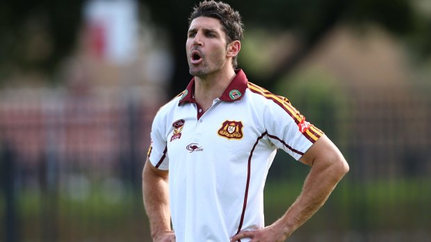 Focus: Trent Barrett will devote his attention solely to the Sea Eagles.