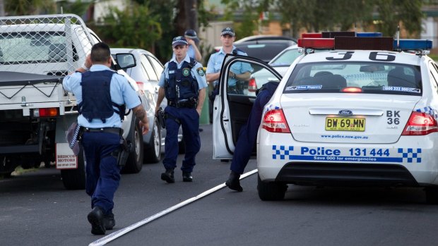 A man died after a shooting at Condell Park.