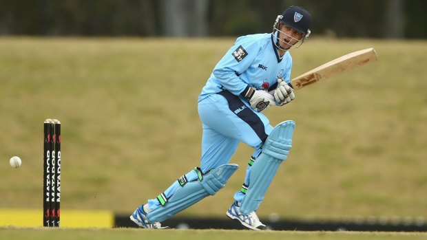 Patrick Jackson playing against Victoria in the one-day domestic cup last week.