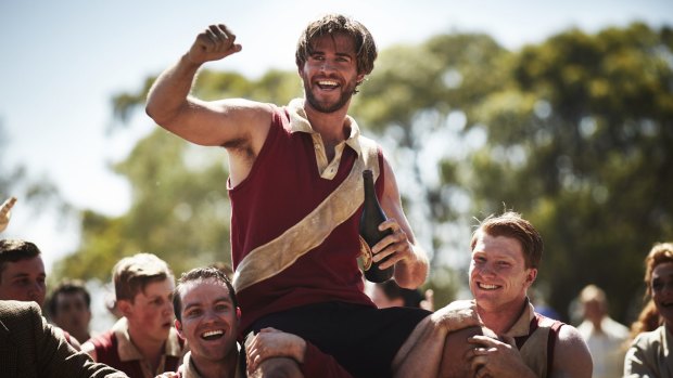 Liam Hemsworth in <i>The Dressmaker</i>.

