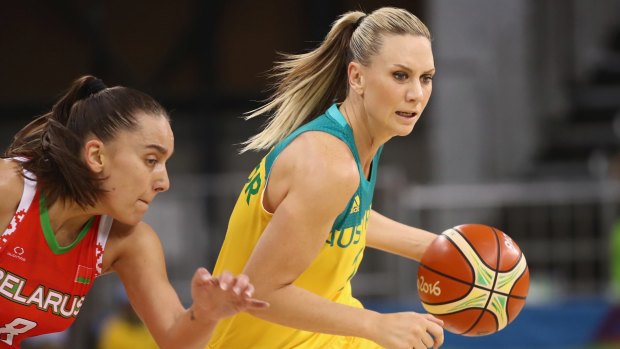 Penny Taylor says the Opals let themselves down.