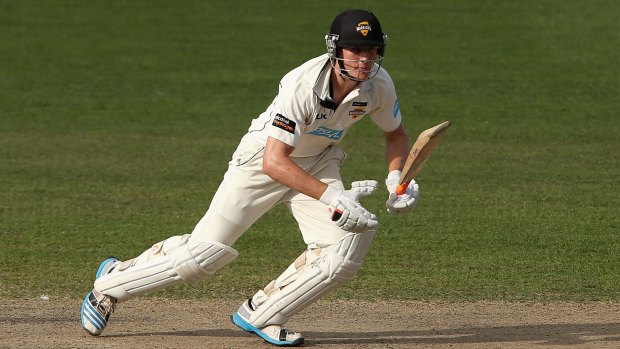 On the rise: Cameron Bancroft of Western Australia.