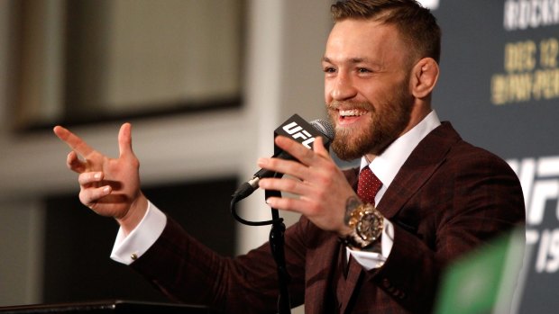 In the spotlight: Conor McGregor.