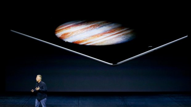 Phil Schiller, Apple's senior vice president of worldwide marketing, discusses the new iPad Pro.