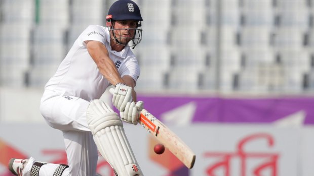 "It was just giving quite an honest answer to a question which is quite hard to answer": Alastair Cook.