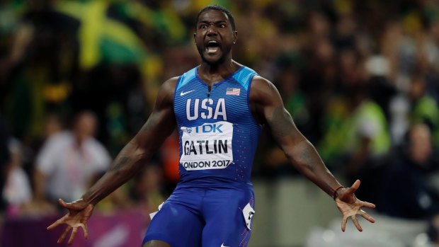 Justin Gatlin of the United States: 'I wanted to keep it classy.'