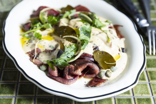 Go-to dish: Vitello tonnato.