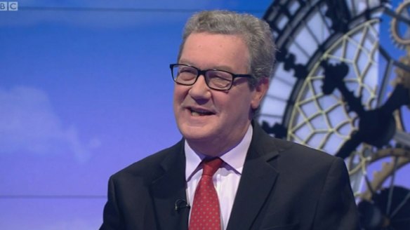 Australia's High Commissioner in London Alexander Downer.