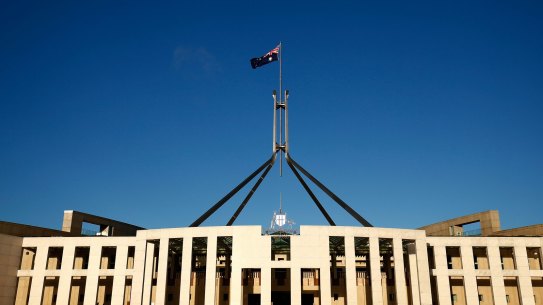 Lobbyists with orange "sponsored passes" have access to every office in Parliament House.