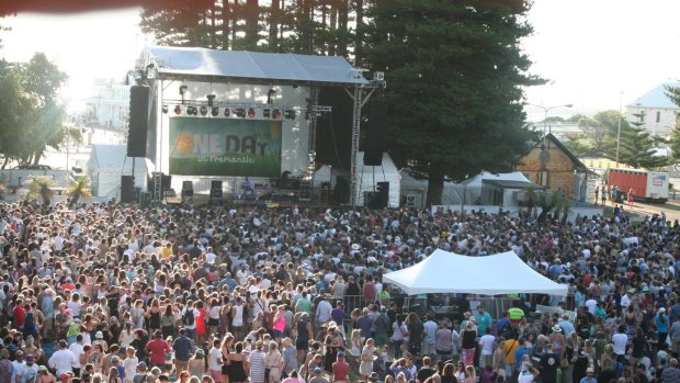 More than 15,000 people turned out for the One Day in Fremantle event