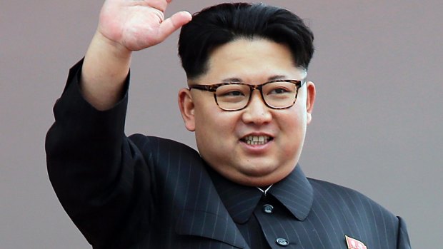 North Korean leader Kim Jong-un .