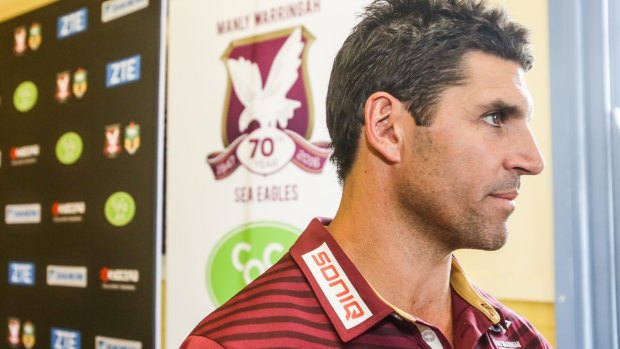 Welfare concerns: Manly coach Trent Barrett will meet with Todd Greenberg to discuss the 2016 NRL draw and how it affects his team.