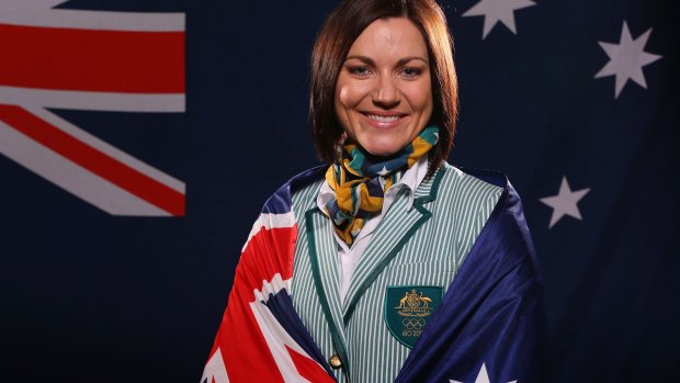 One of Australia's finest: Flag bearer Anna Meares