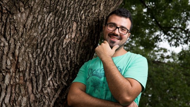 Youssef Darwish, a Syrian refugee, has been living in Sydney for more than a year.