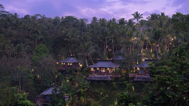 The Bill Bensley-designed jungle retreat, Capella Ubud.