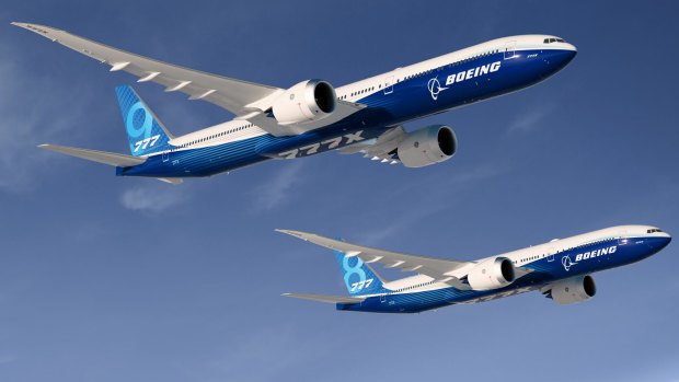 The 777X will be the first twin-engine jet designed to haul more than 400 travellers halfway around the world.