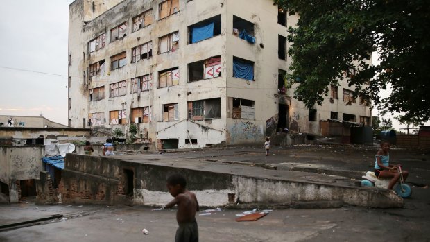 The gloss of the Olympics could not mask the hardship of the favelas in Rio de Janeiro.