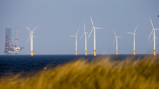 This offshore wind farm is in the North Sea near Hartlepool in the north-east of England.
