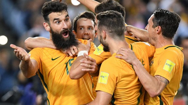 Standing pat: The Socceroos stayed 36th in the world for the second straight month.