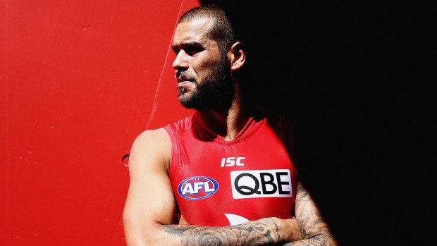 Champion: Lance Franklin provided another reminder of his talent last week.