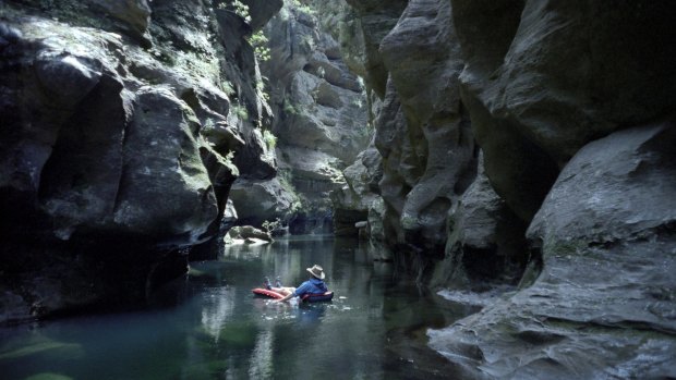 The Wollangambe River in the Blue Mountians.