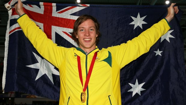 Surreal: Tranter says he has grown up watching the success of the Australia swim team.