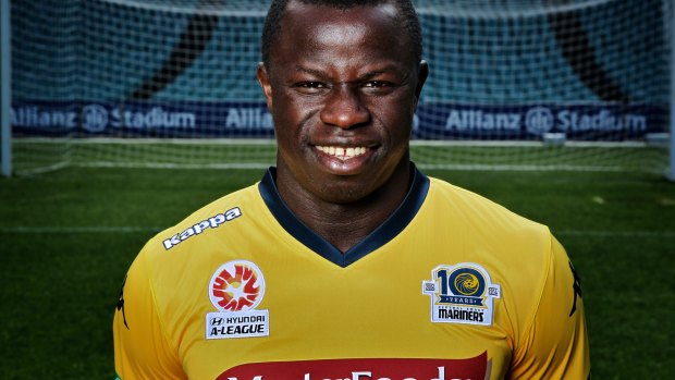 Mane man: Central Coast's new striker, Malick Mane.