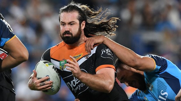 Future clouded: Will Aaron Woods be joining the Bulldogs next season?