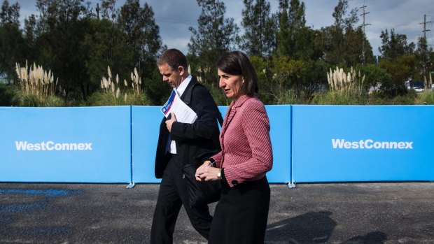 Premier Gladys Berejiklian says the gateway project is not part of WestConnex.