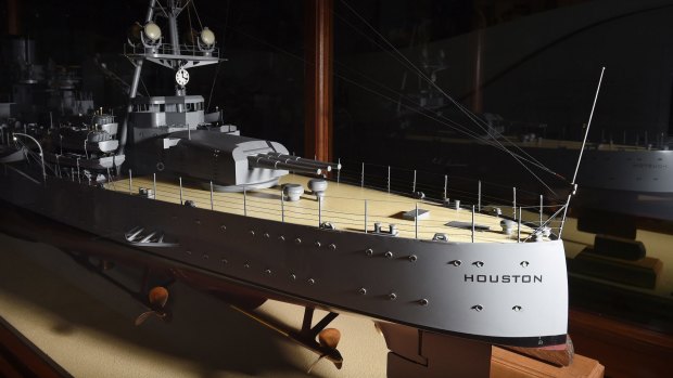 A replica of the HSS Houston.