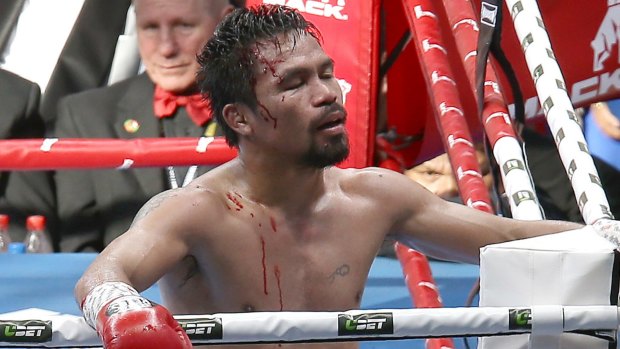 Bad timing: With his country in crisis, Manny Pacquiao can't return to the ring in 2017.