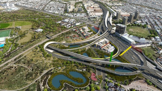 Melbourne's East West Link may be among Lend Lease's upcoming development projects.