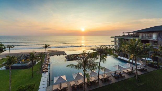 Alila Seminyak has its own beach frontage and boasts 240 rooms.