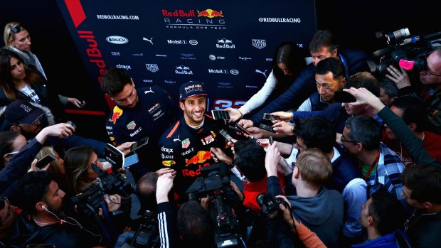 Daniel Ricciardo of Australia and Red Bull Racing