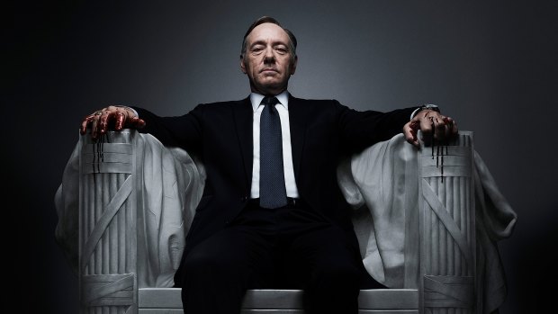 Original programming:
 Netflix's <i>House of Cards</i>.