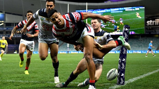 Still sidelined: Daniel Tupou is the only major injury concern for the Roosters.