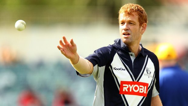 Ready for the bash: All-rounder Andrew McDonald has joined Sydney Thunder.