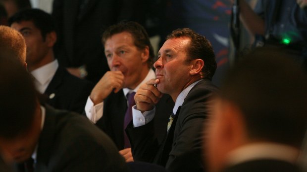 Mates Craig Bellamy and Ricky Stuart go head to head for a spot in the NRL grand final.