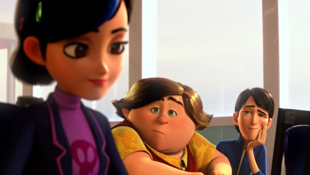 Mexican director Guillermo del Toro's new animated series Trollhunters.