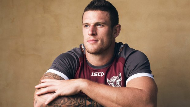 Questions to answer: Luke Burgess, who moved to Manly in the off-season from Souths.