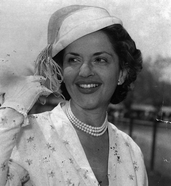 Lady Fairfax in October 1957.