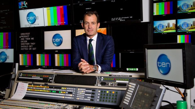 Channel Ten chief executive Paul Anderson is still in charge of Ten even though administrators have been appointed. 