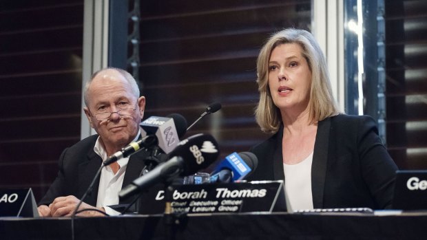 Ardent's former chairman, Neil Balnaves (left), criticised shareholders who questioned Deborah Thomas' credentials for the top job. 
