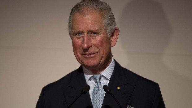 Letters revealed: Prince Charles.