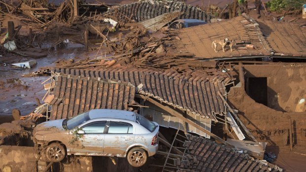 Samarco was working with police, firefighters and other rescue workers to help the injured and homeless.