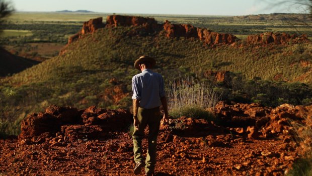 Charlie Phillott, 87, at the central-west Queensland farm he had run since 1960. He was evicted last year. 