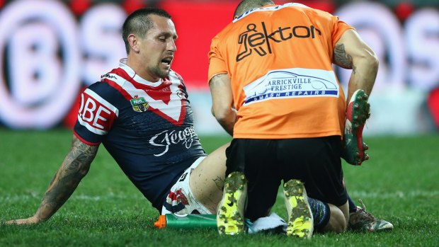 Out for "a few weeks": Mitchell Pearce.