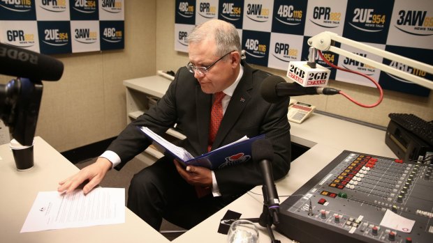 Social Services Minister Scott Morrison hits the airwaves on Monday.